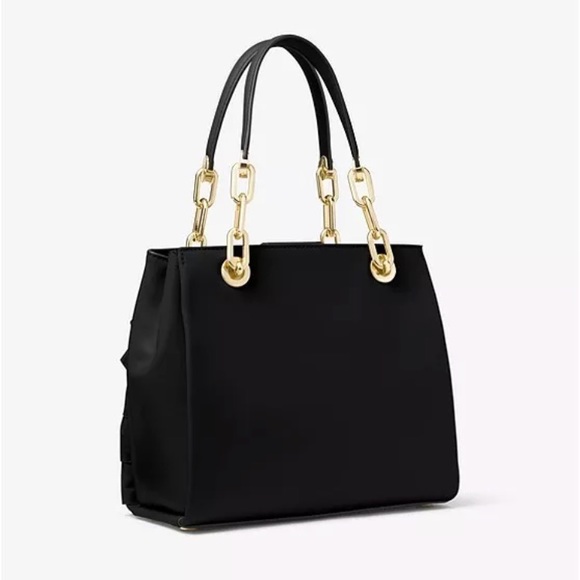 SOLD⛔️Authentic Michael Kors ruffled leather satch - Picture 7 of 8